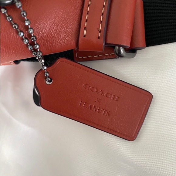 Coach X Peanuts Warren Belt Bag In Signature Canvas With Patches - Picture 8 of 10